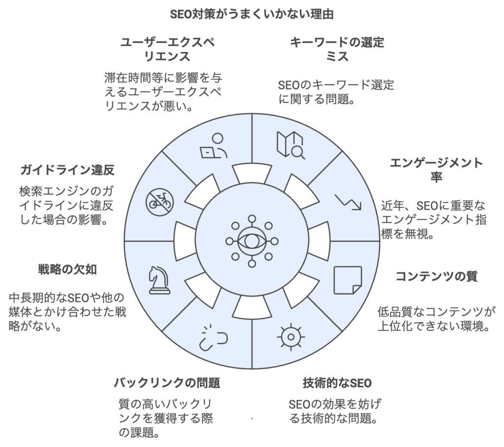 SEOがうまくいかない理由 (1)